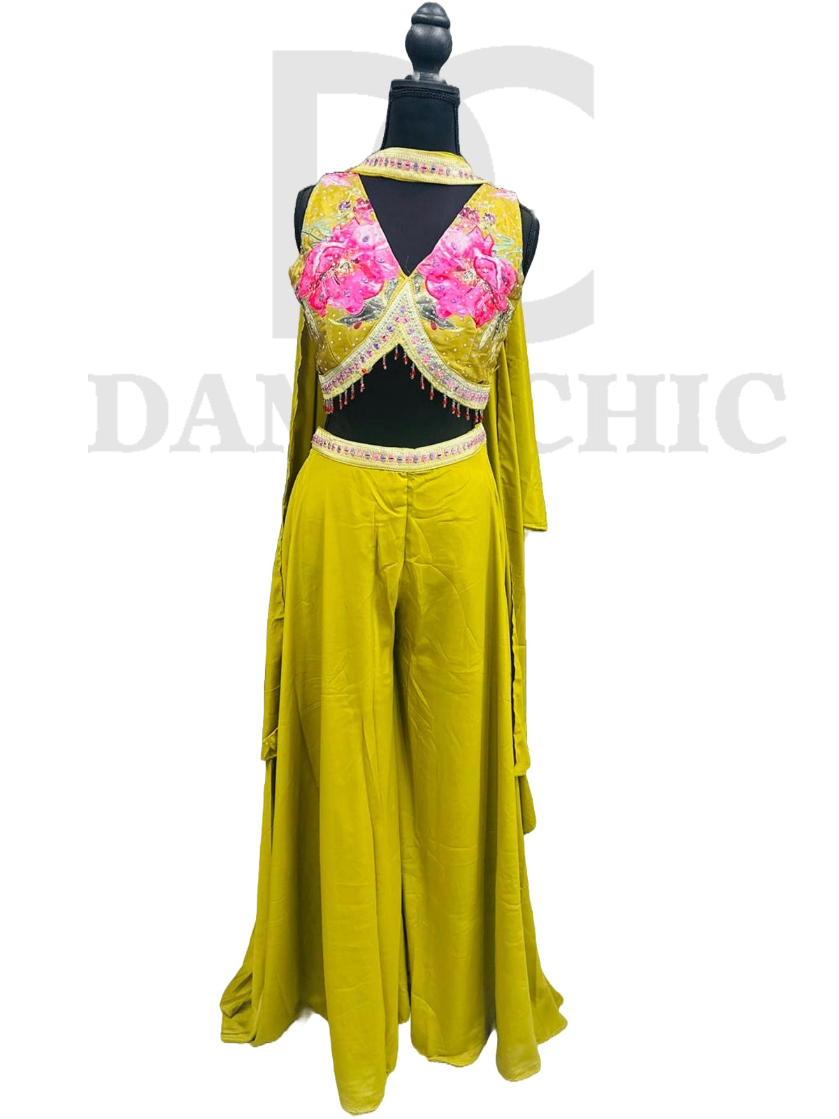 Indo-Western ethnic wear ensemble