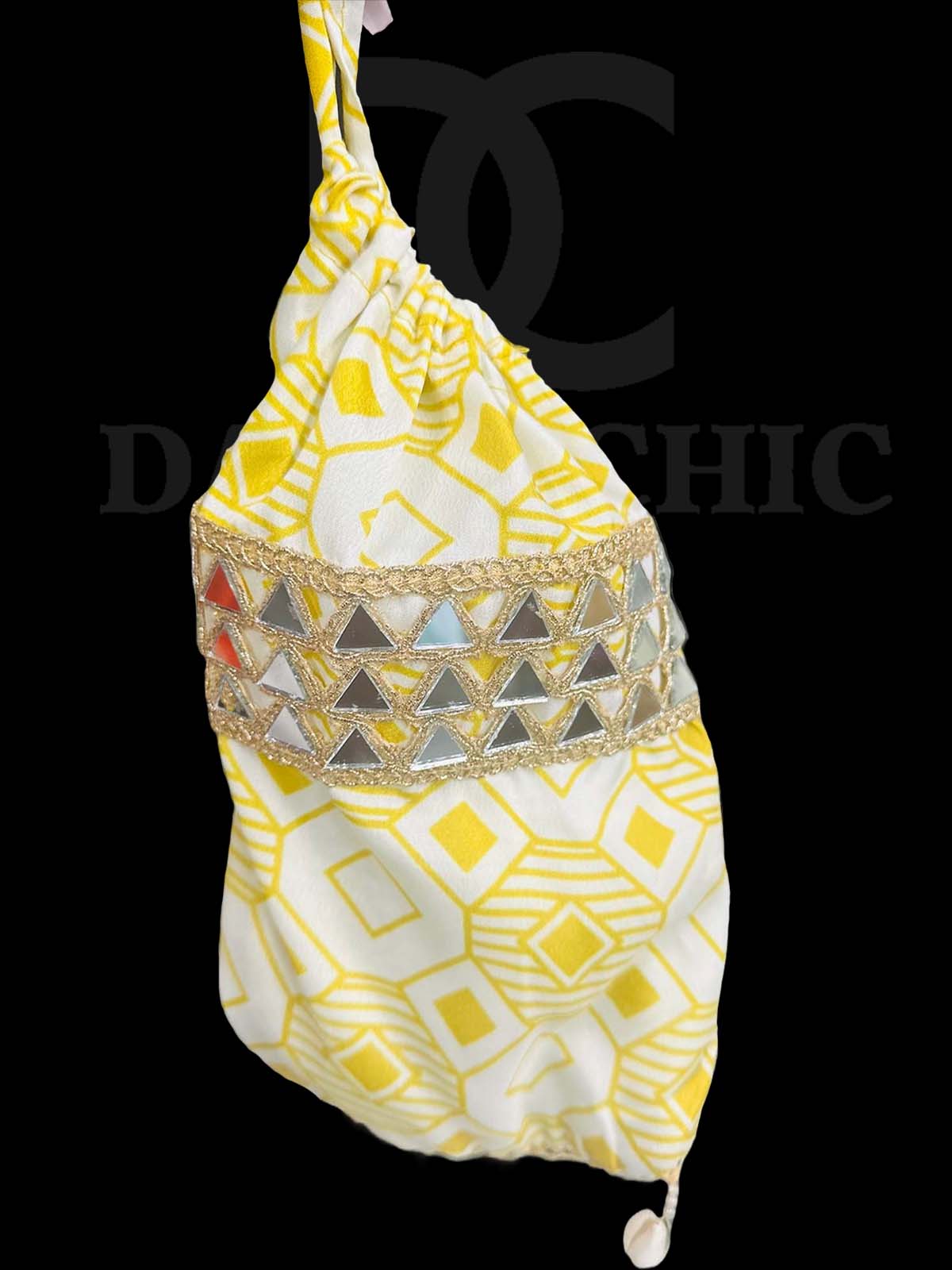 Lime Yellow Kaftan
