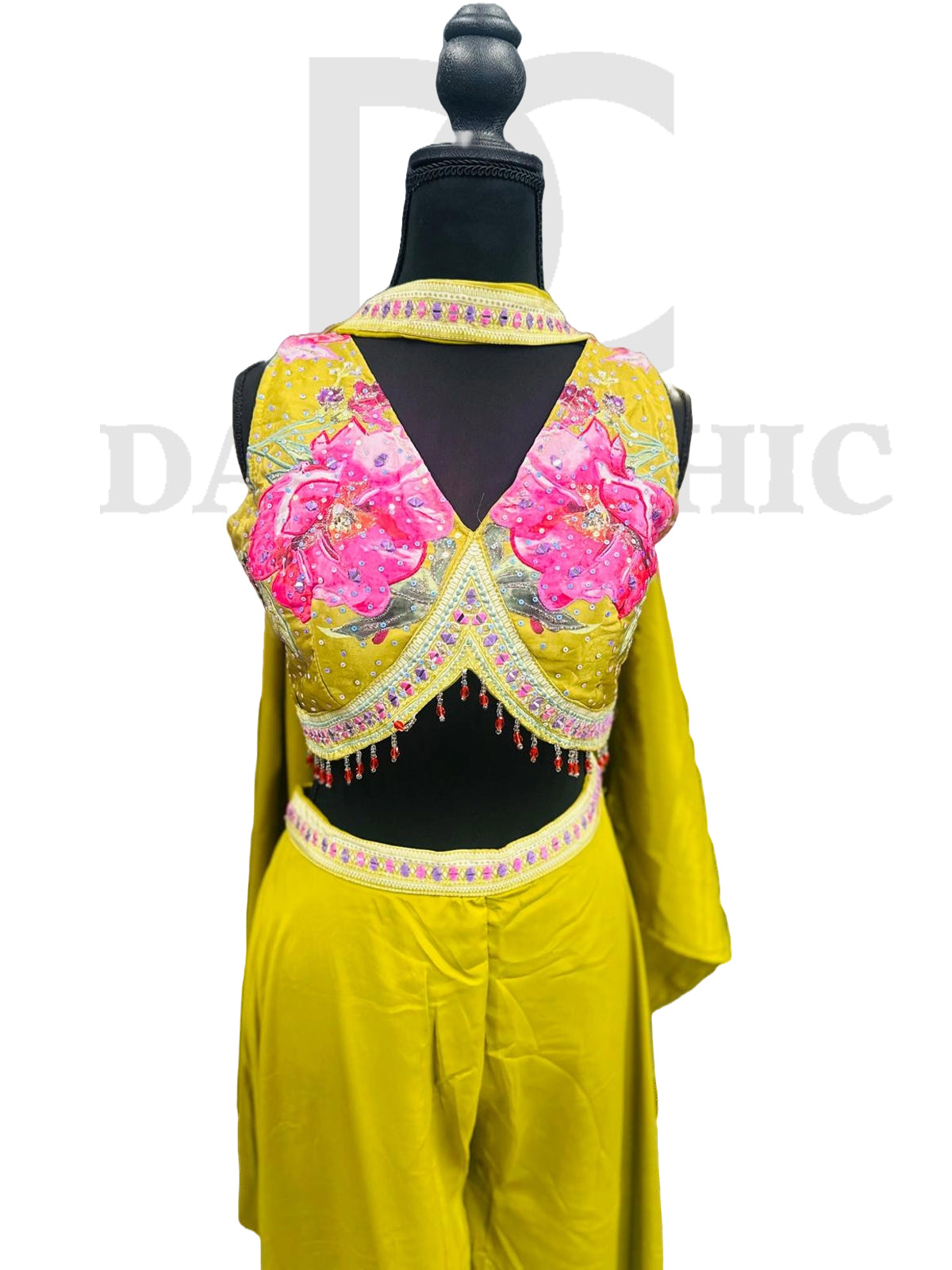 Indo-Western ethnic wear ensemble